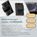 2 Pack Dust Cover Hinge Set Replacement Part - Image 7