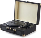Amazon Basics Portable Suitcase Vinyl Turntable Record Player by AmazonBasics