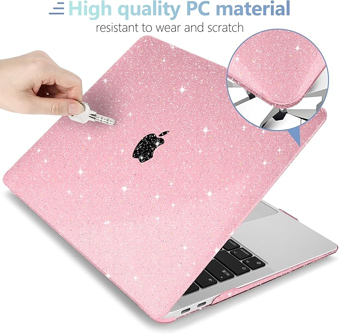 MEEgoodo Case for MacBook Air 13 inch 2021 2020 2019 2018 Released A2337 M1 - Image 3