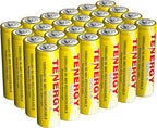 Tenergy Solla Rechargeable NiMH AA Battery, 1000mAh Solar Batteries by Tenergy