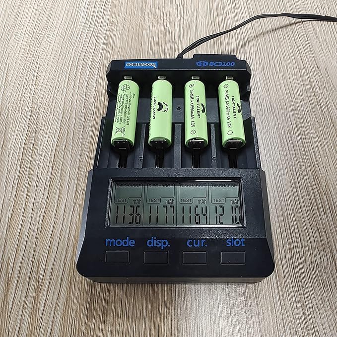 Lightalent Ni-MH AA Rechargeable Batteries, Double A High Capacity 1.2V - Image 4