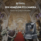 HDMI 20X Optical Zoom PTZ Conference Room Camera System, 1080P 60fps USB3.0 - Image 8