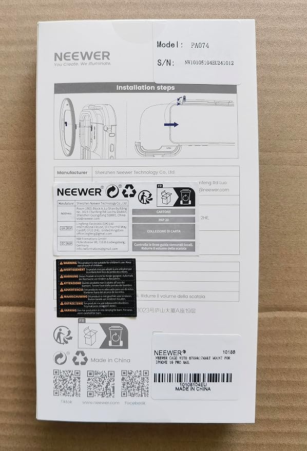 NEEWER 16 Pro Max Cage, Quick Release Video Rig Phone Stabilizer Compatible - Image 10