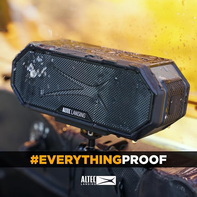 Altec Lansing Loud Portable Speakers Bluetooth Wireless Waterproof - Image 8