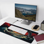 Japanese Sea Wave Large Mouse Pad, Gaming Keyboard Desk Pad, Extended Mouse Mat - Image 6