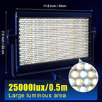 GVM 65W RGB Video Light with Softbox, 1300D LED Video Lighting Kit, - Image 2