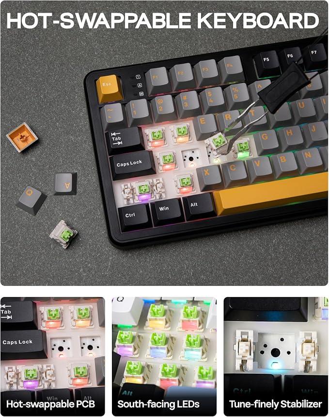 EPOMAKER X Aula F108 PRO Wireless Gaming Keyboard - Image 5
