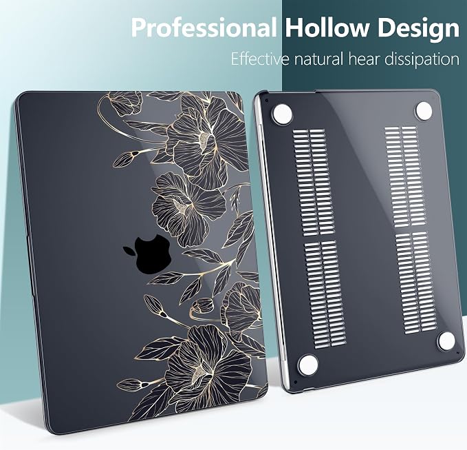 TWOLSKOO Compatible with M4 MacBook Air 13.6 inch Case 2025-2022 Release M4 - Image 5