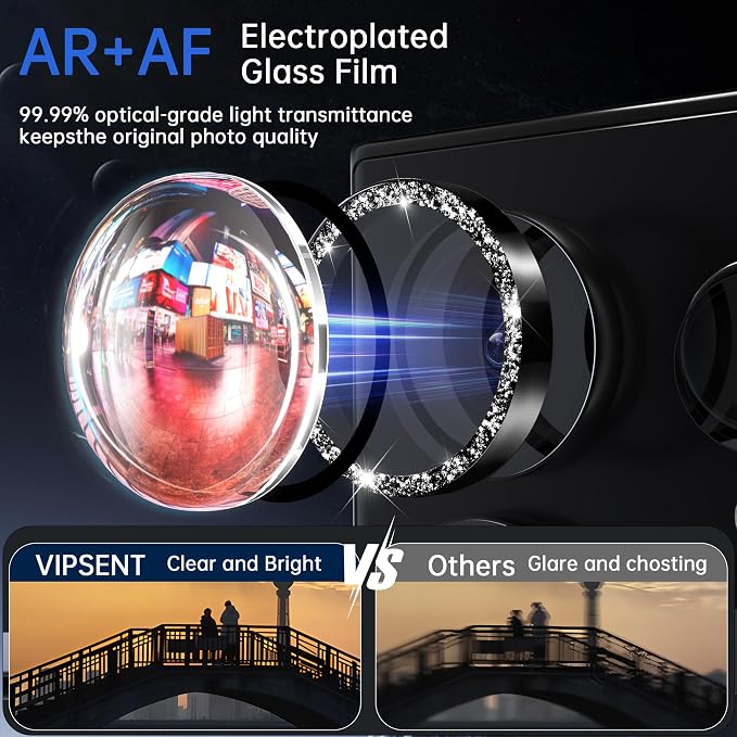 For Samsung Galaxy S25 Ultra Camera Lens Protector, Individual Lens Protector - Image 5