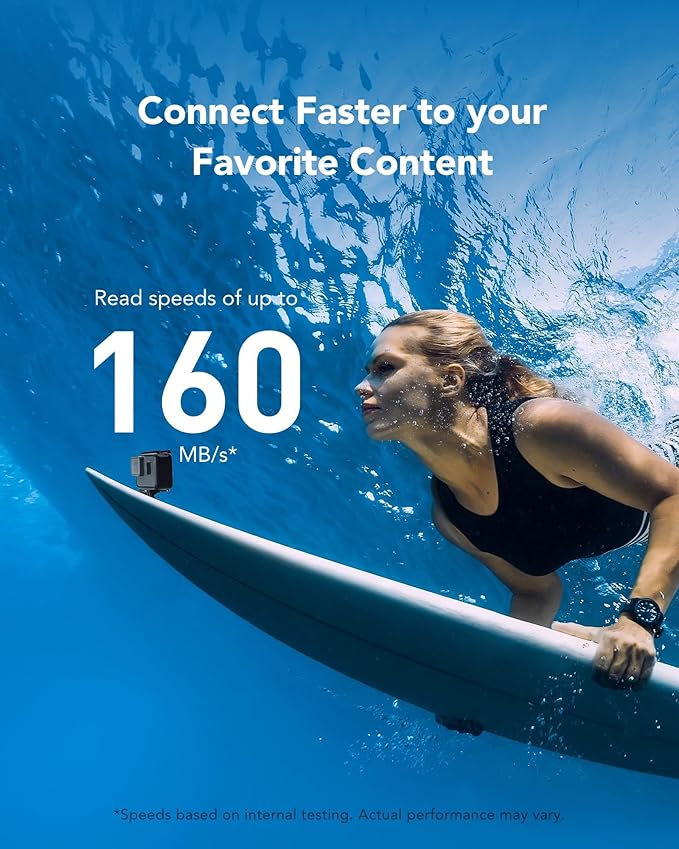 Lexar 2TB Blue Micro SD Card Up to 160MB/s, microSDXC UHS-I Memory Card - Image 2