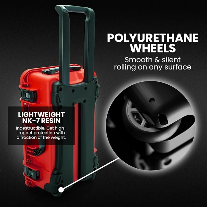 NANUK Wheeled Series 935 Lightweight NK-7 Resin Waterproof Protective Case - Image 2