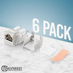 Everest Media Solutions RJ45 Shielded Keystone Jack - Image 2