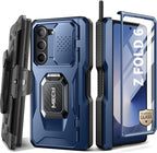 TONGATE for Z Fold 6 Case with Ring Stand, Built-in S Pen Holder & Glass Screen by TONGATE