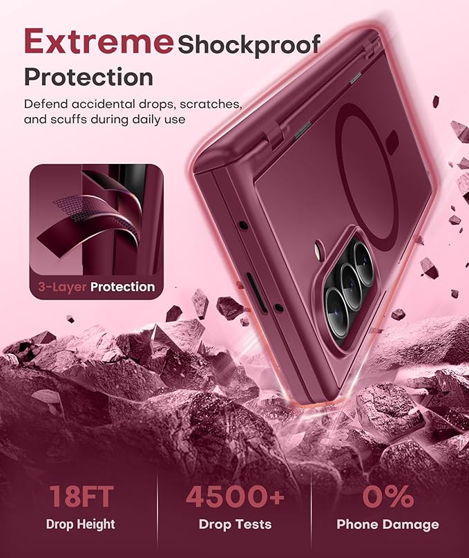 BERFY Magnetic for Samsung Galaxy Z Fold 7 Case - Image 6