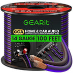 GEARit Speaker Wire 14 Gauge, Speaker Cable 100ft by GEARit