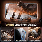 EGV 2 Pack Compatible for iPhone 15 Pro Privacy Screen Protector, 9H+ Military - Image 6