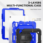 timecity Case for iPad Air 11 Inch M3/ M2, 360° Rotating Stand, Pencil Holder & - Image 8