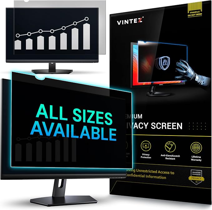 VINTEZ 27 Inch 16:9 Privacy Screen by VINTEZ