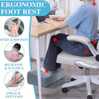 ROYALAY Adjustable Foot Rest Under Desk - Image 4