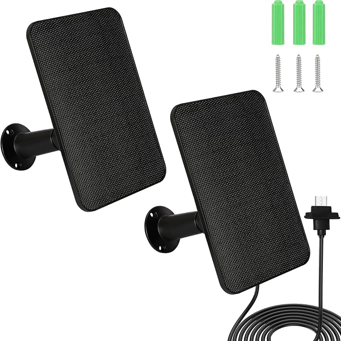 6W Solar Panel Charger for Blink Outdoor 4, Solar Panel by DaybreakAura
