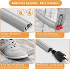 12ft Cord Cover Floor for Extension Cords, Self-Adhesive Floor Cable Cover to - Image 5