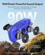 IPX7 Waterproof Outdoor Bluetooth Speaker, 32H Playtime, Floating Design - Image 2