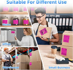 4x6 Thermal Labels, 1 Packs of 500 4x6 Fold Labels Rose Red - Image 7