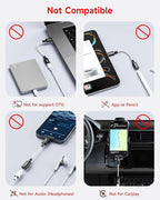 2 Pack Lightning to USB C Adapter, Lightning Female to USB C Male Cable Adapter - Image 9