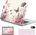 Mektron for MacBook Pro 13-inch Case 2022 2021 2020 Release A2338 M2 M1 A2289 by Mektron