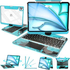 Intermerge Clear Keyboard Case for iPad Air 13" & Pro 12.9" by Intermerge