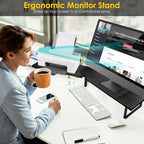 Across-Star Dual-Monitor Stand for Desk - Image 6