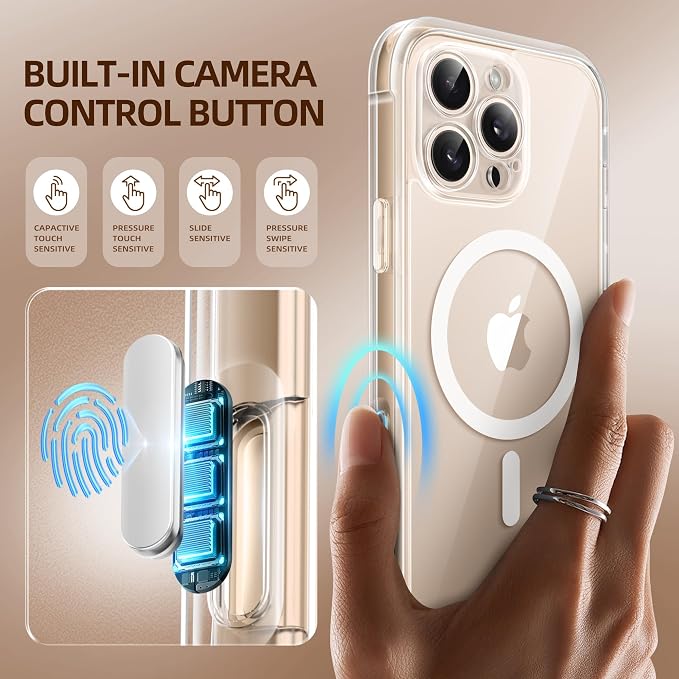 BERFY Magnetic for iPhone 16 Pro Case, Compatible - Image 3