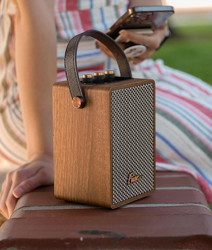 Fuse Andle Vintage Retro Bluetooth Speaker - Image 4