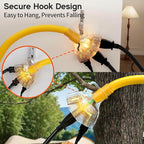 10 ft 10 Gauge Heavy Duty 3 Outlet Extension Cord Splitter - Image 4