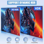 2x2 HDMI Switch Splitter, HDMI 2.1 Switcher 2 in 2 Out 8K@60Hz 4K@120Hz - Image 4