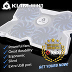 KLIM Wind Laptop Cooling Pad - Image 2