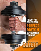 MAXRICH Barbell Clamp 1 inch Multiple Sizes & Adjustable Weight Clips - Image 4