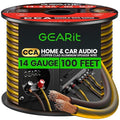 GEARit Speaker Wire 14 Gauge, Speaker Cable 100ft by GEARit