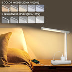 Desk Lamp with 4-Port Charging Station, 5 Color Modes & Adjustable Brightness - Image 2