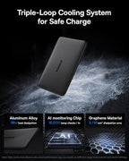 Baseus Picogo Power Bank, 0.3" Ultra Slim 5000mAh MagSafe Portable Charger - Image 3