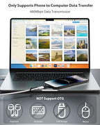 36W USB C to Lightning Cable Adapter, Support Data Sync/PD Fast Charging - Image 5