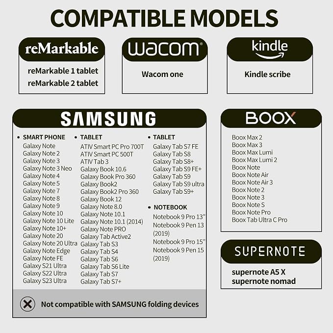 LuxoScribe, Marker Pen for Remarkable 2/Kindle Scribe/SuperNote Device. EMR - Image 3