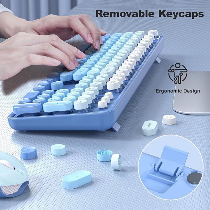 KNOWSQT Wireless Keyboard and Mouse Combo - Image 6