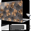 MEEgoodo for MacBook Air 13.3 inch Case 2021 2020 2019 2018 A2337 M1 A2179 A1932 by MEEgoodo