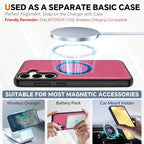 TUCCH Case for Galaxy S25 Plus, 2 in 1 Magnetic PU Leather Wallet Case Wrist - Image 4