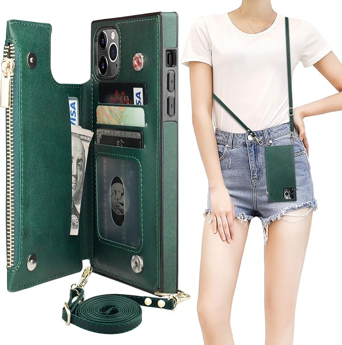 Bocasal Crossbody Wallet Case for iPhone 11 Pro Max by Bocasal