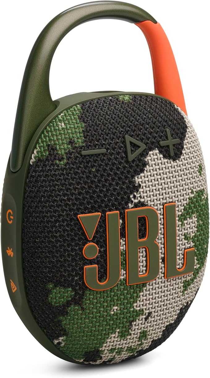 JBL Clip 5 - Ultra-Portable, Waterproof & Dustproof Bluetooth Speaker, Big Pro by JBLProfessional