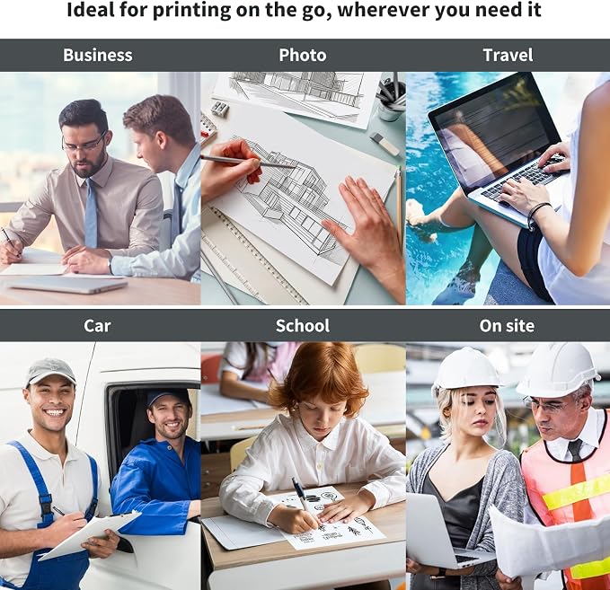 JADENS Portable Printers Wireless - Image 9