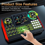 Audio mixer, suitable for live streaming, and gaming on computer/phone; - Image 2