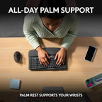 Logitech Wave Keys Wireless Ergonomic Keyboard - Image 4